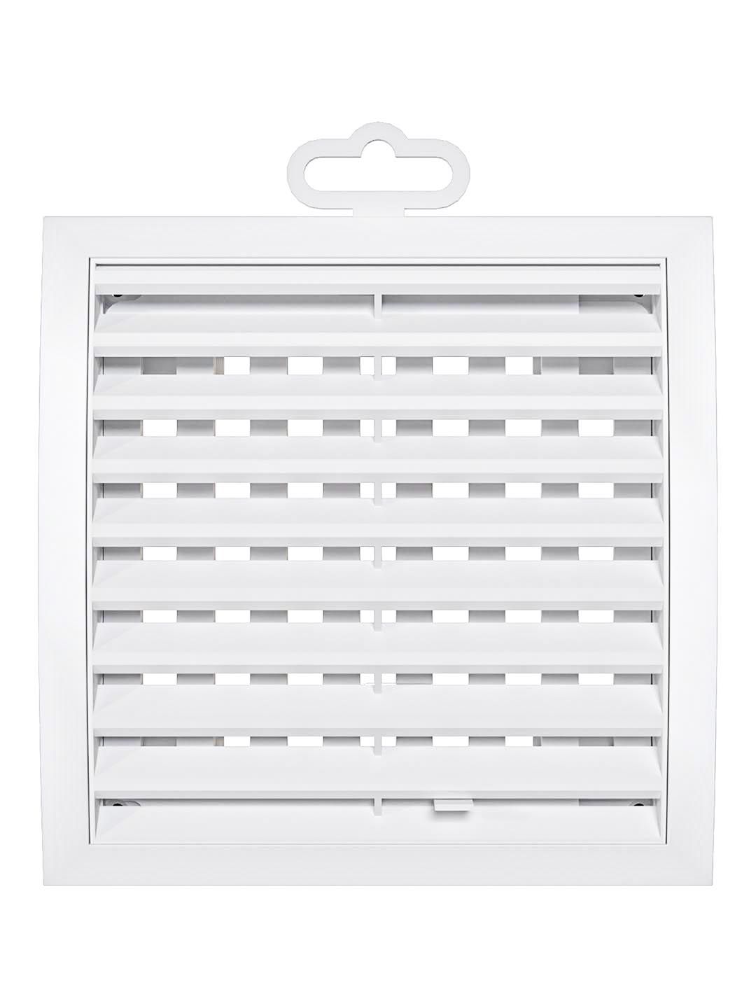 Решетка вентиляционная РРП разъемная регулируемая 150х150 пластик ERA,1515РРП