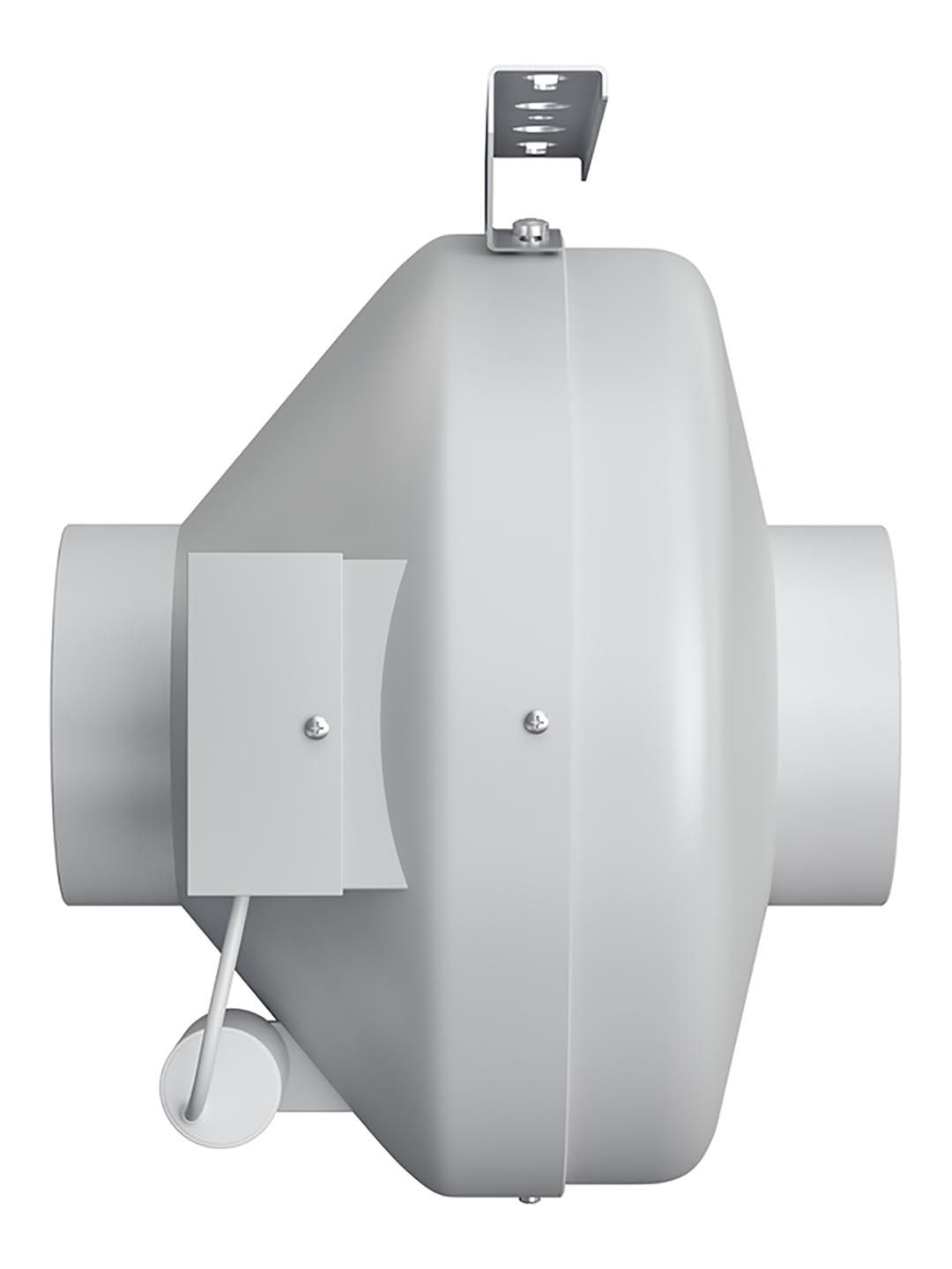 Вентилятор канальный D100 CYCLONE центробежный пластиковый корпус ERA PRO