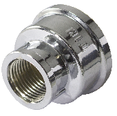 Муфта ХРОМ перех. 3/8
