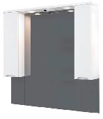 Зеркало-шкаф SOHO 100 с двумя ящиками, MIRSANT