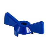 VT.220 Ручка- бабочка для шарового крана VALTEC синяя 1/2