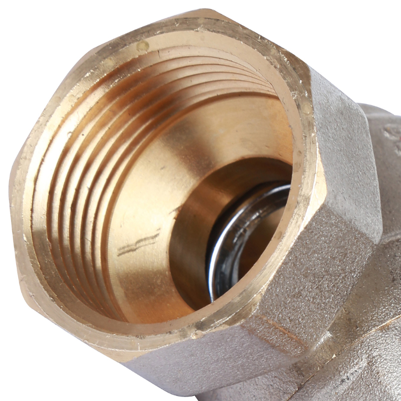 Rommer шаровой кран угловой с американкой 1