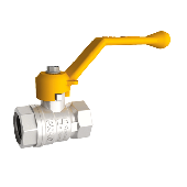 Кран шаровый латунный LD Pride газ. Ду 3/4