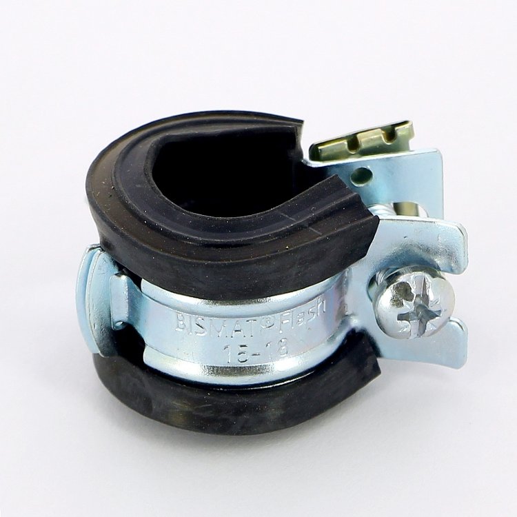Хомут с epdm BISMAT Flash М8 25-28мм