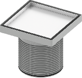 TE-CE Основа для плитки 150х150мм с рамкой, с монтажным элементом (3660011)