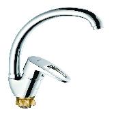 Смеситель для кухни (мойки) G-lauf 8G4-A180 (D40; на гайке; кор. излив)