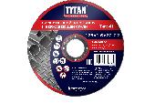 Круг отрезной по металлу и нержавеющей стали Tytan Professional, 125 x 1.6 x 22,2 мм,