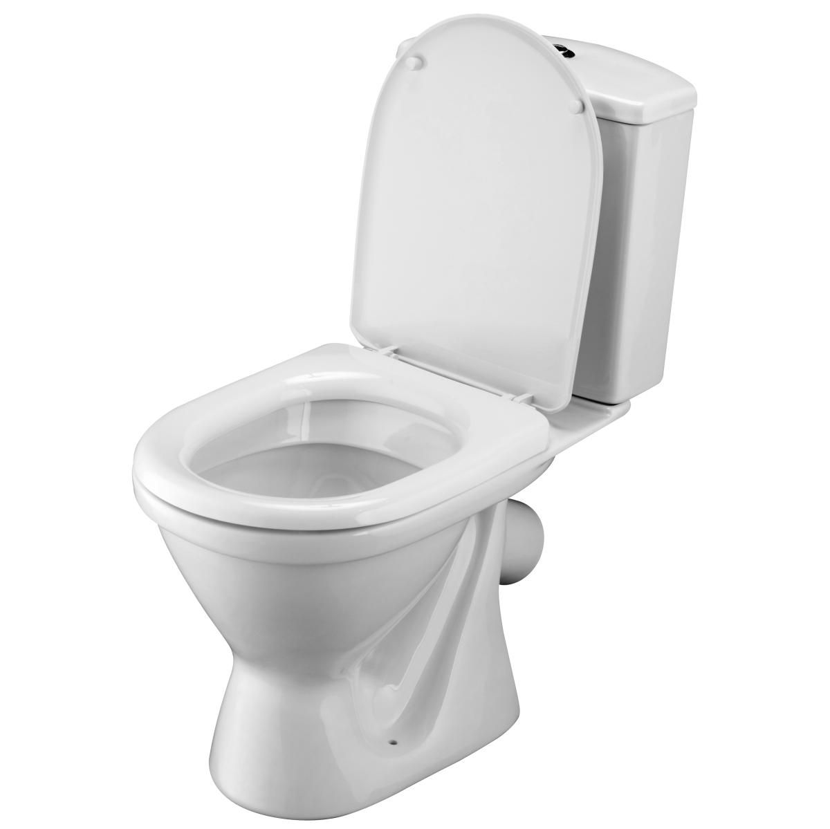 Унитаз-компакт Алькор-антивсплеск (косой вып., 2-реж. арм., сид. полипропилен) 1WH302196, Сантек