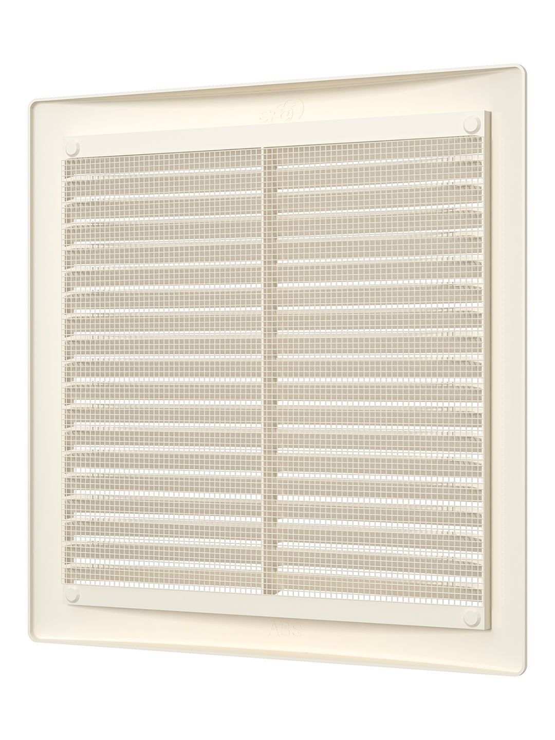 Решетка вентиляционная РЦ сетка 200х200 пластик 2020РЦ Ivory