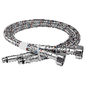 М10 П-ка смеситель 180см (пара) гайка латунь(50)