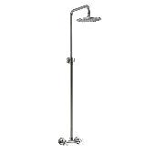 9333 BRIMIX Смеситель в душевую кабинку c жестким душем, металлокерамика, из нержавеющей стали