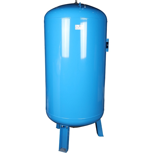 Бак  (гидроаккумулятор) WAV 750л  STOUT (вертикальный синий)  (STW-0002-000750)  11/2