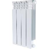 Радиатор биметалл. STOUT Space 500  4 секций SRB-0320-050004 нижн. прав.подкл.RAL9016