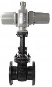 Задвижка 30ч6бр Ду150 с электроприводом