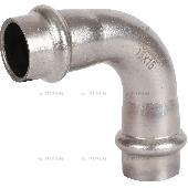 Пресс-угол двухраструбный  15*90град. нержавейка ROMMER RSS-0003-000015 (200)