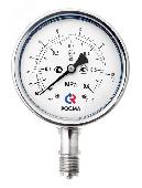 Манометр РОСМА ТМ-521Р.00 0-0,4 МПА КЛ,1,5 M20x1,5 радиальный 100 мм