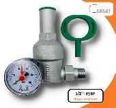 Редуктор давления воды с манометром 1/2