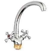 Смеситель для кухни (мойки) G-lauf QMT4-B827 (1/2; керам.на шпильке)