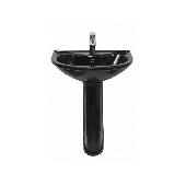Умывальник+пьедестал Престиж-55 черный (Ст.Оскол)