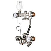 Смесительный узел для теплого пола VT.TECHNOMIX длина насоса130