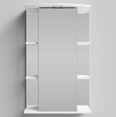 Эльба 50 Зеркало-шкаф левое+свет, VOD-OK