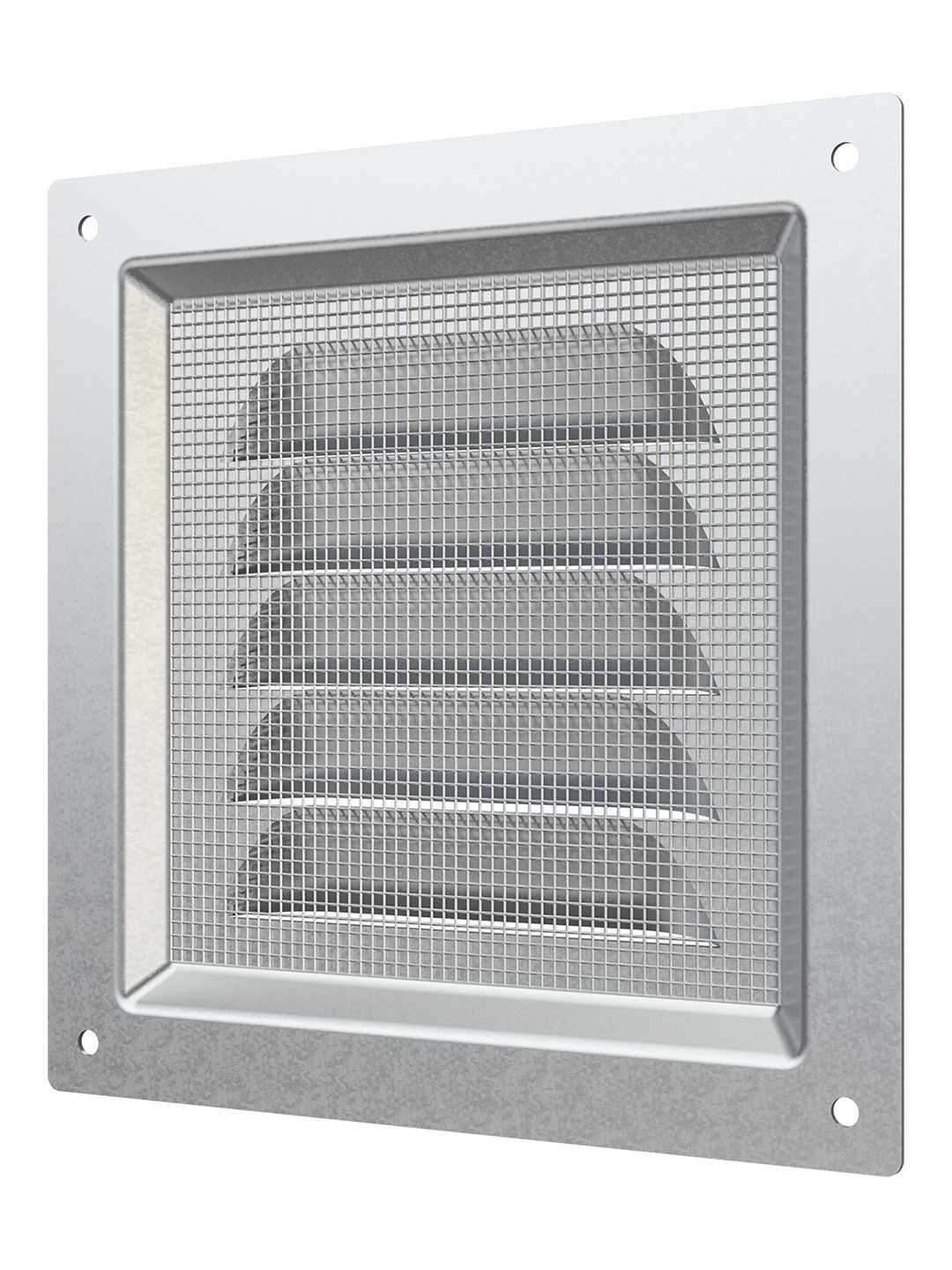 Решетка вентиляционная МЦ сетка 125х125 оцинк. сталь ERA 1212МЦ