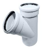 Тройник 110х110х45гр. 