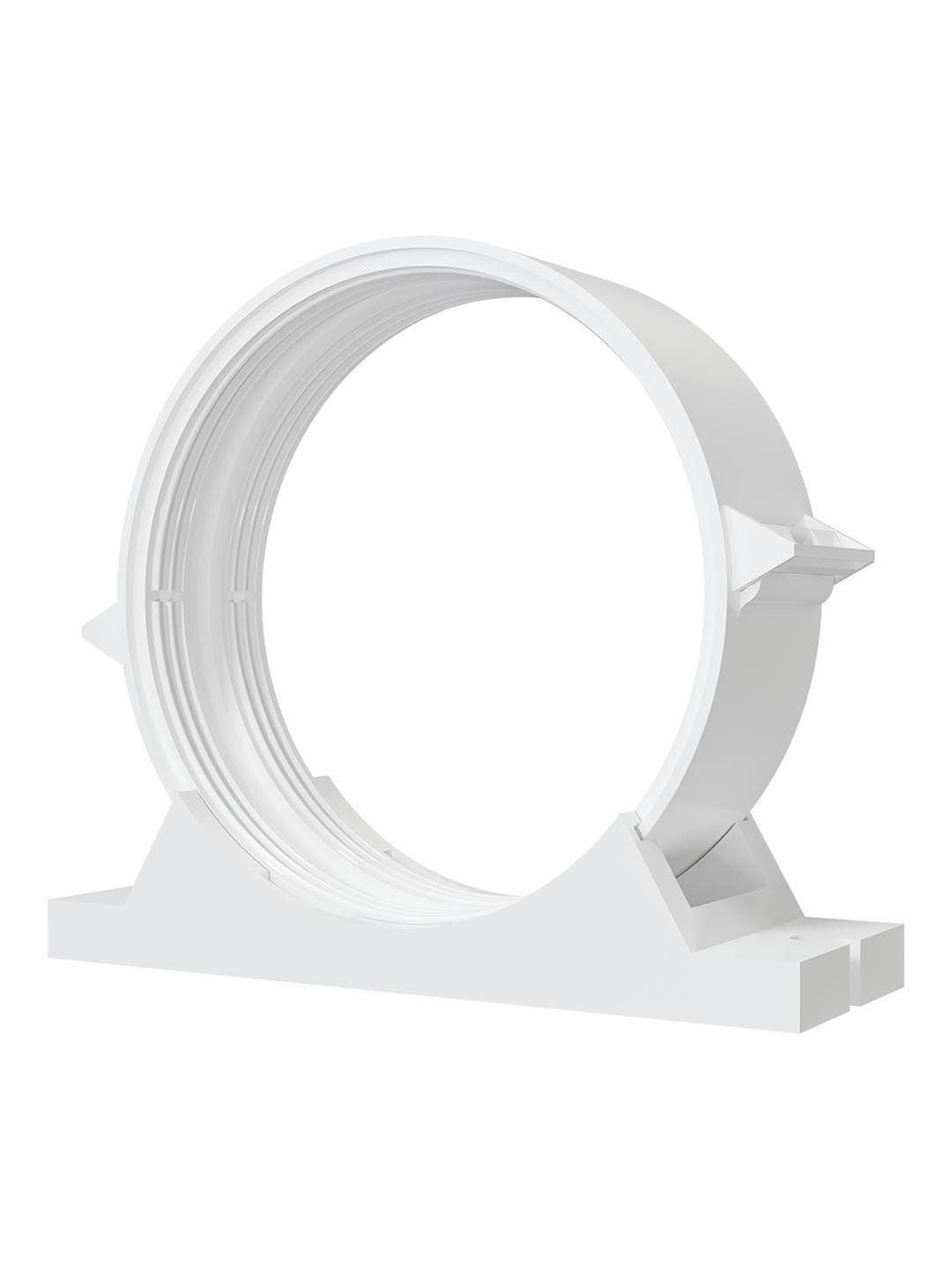 Держатель-соединитель пластик с уплотнителем D100 ERA 10ДСКП