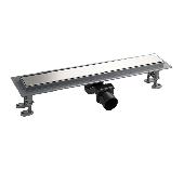 CАНАКС Трап 500х62/100 мм, нерж/пластик АБС, линейный, горизонтальный, с площадкой под ПЛИТКУ 33038