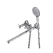 Смес. д/ванны LEMARK  CONTOUR  (LM7451C)