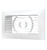 Решетка вентиляционная РСФ фланец 120х60 150x90 пластик ERA