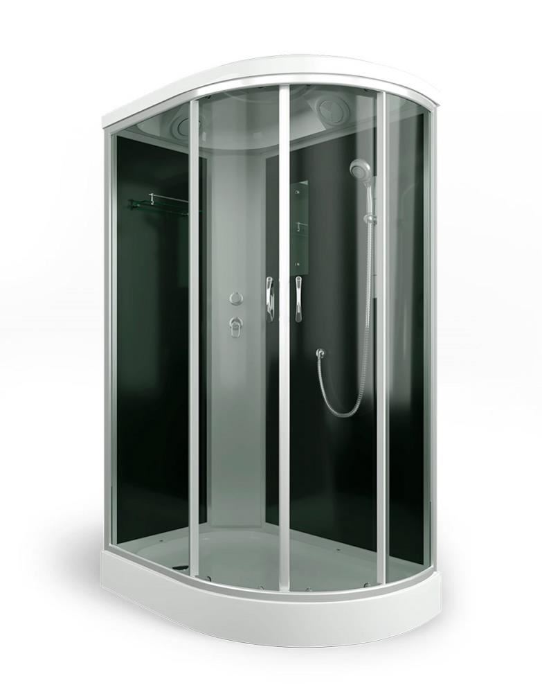 ERLIT Душ. кабина ER3512PL-C4-RUS 120*80*215 ( низкий поддон, тонированное стекло)