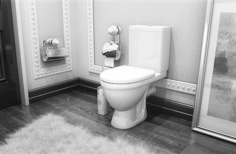 Унитаз-компакт Неро Люкс г/вып н/под 2реж в/к микролифт Rosa Киров