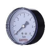 Манометр аксиальный. Корпус Dn 50 мм 1/4 , 0...6 бар, кл.2.5 ROMMER (RIM-0009-500608)