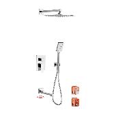 A83124-1 Душевая система ACCOONA встраиваемая со смесителем и тропическим душем хром (4)