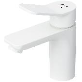 Cмеситель для умывальника излив 100 мм БЕЛЫЙ F85A02133 X-Joy, AM.PM