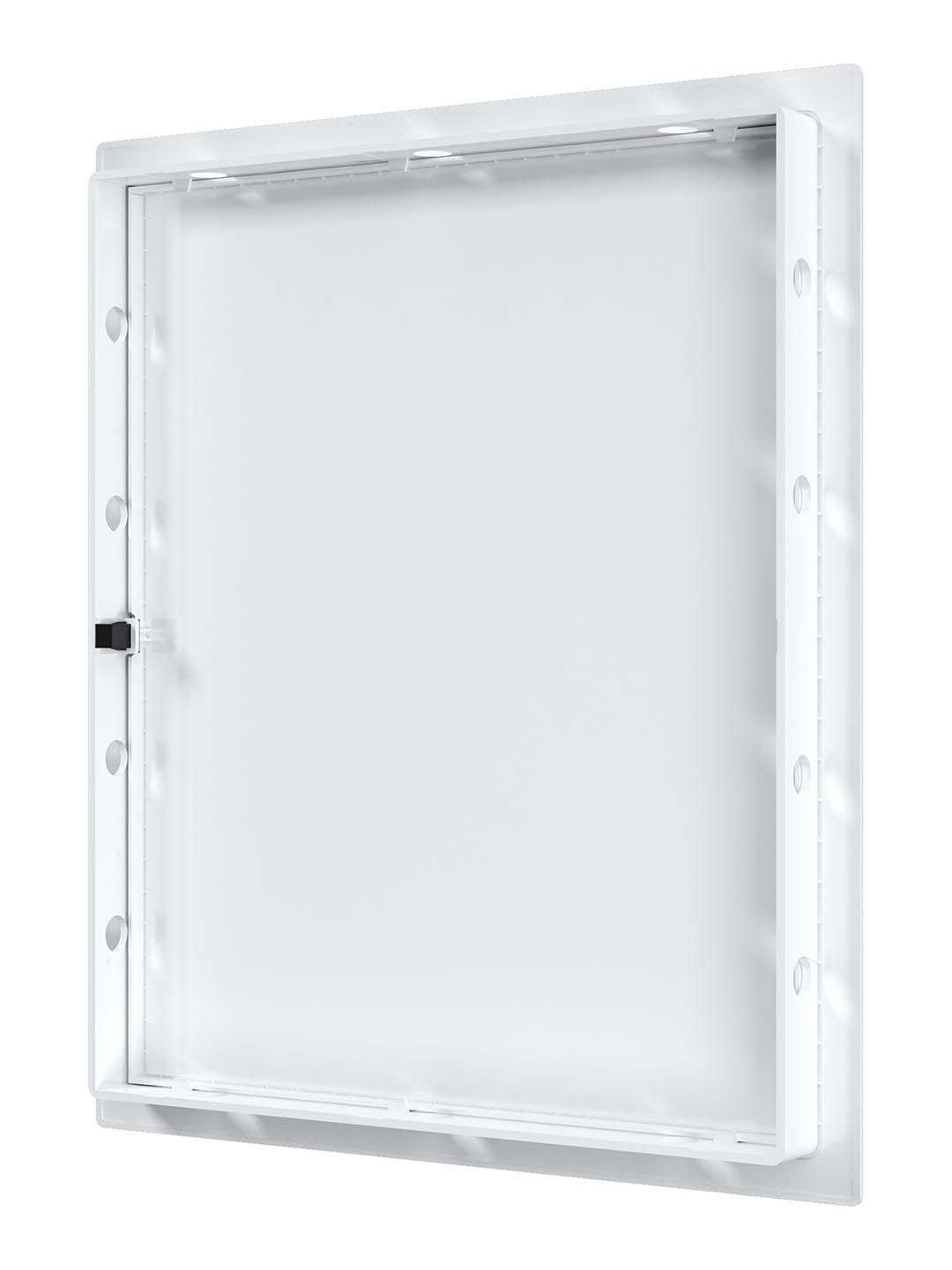 Люк ревизионный LN фланец 250х300 нажимной 275х325 пластик EVECS L2530N