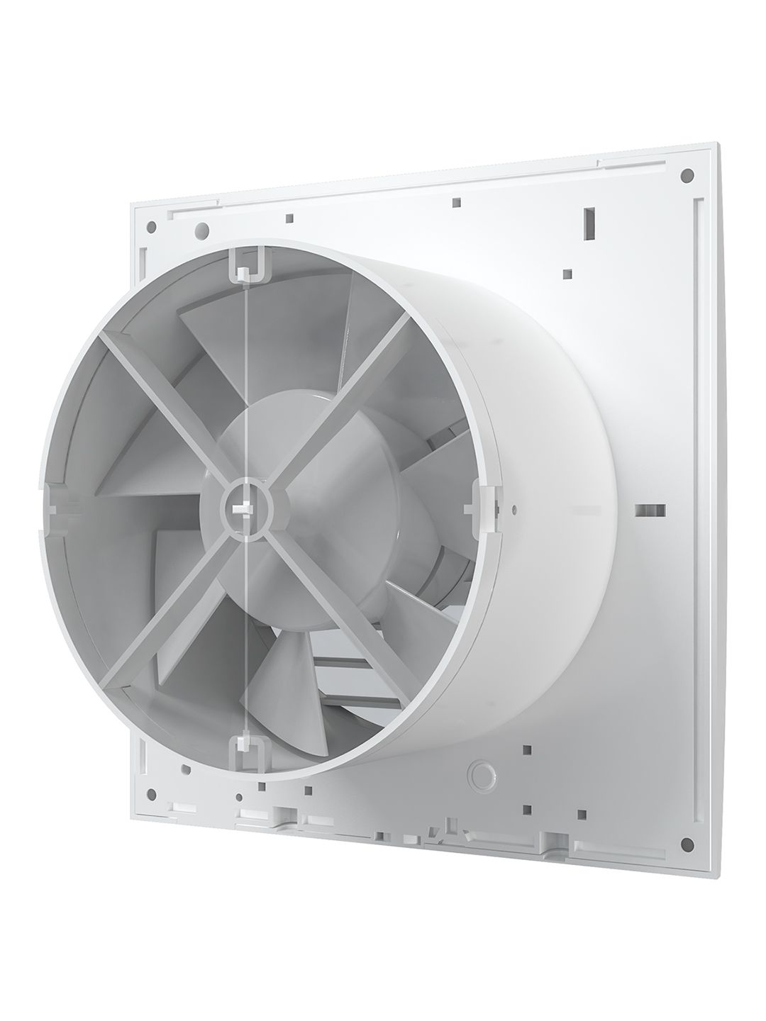 Вентилятор накладной D125 AURAMAX обр.клапан  OPTIMA 5C