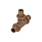 ТЕ-СЕ Тройник 90* редукционный, 32 х 20 х 32, бронза 710611