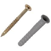 Дюбель-гвоздь SM-L 8х120 потай(100ф) поштучно