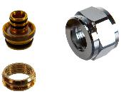 Концовка для металлопластиковых труб FAR 16х2 евроконус 3/4