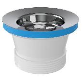 Выпуск для сифона 64мм, 1 1/2, винт 65мм 7001 (400), NOVA PLASTIK