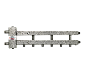 Коллектор гидравлический комбинир.5 (4+1) контуров 1 1/4