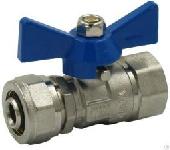 Кран шар. TIM 1/2 г х 16 цанга баб (100/25) BV206-02FN