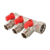 VT Коллектор c кранами  3/4