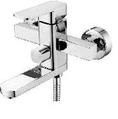 A6322 Смеситель для ванны ACCOONA с коротким изливом дивертор в корпусе цинк/хром (10)