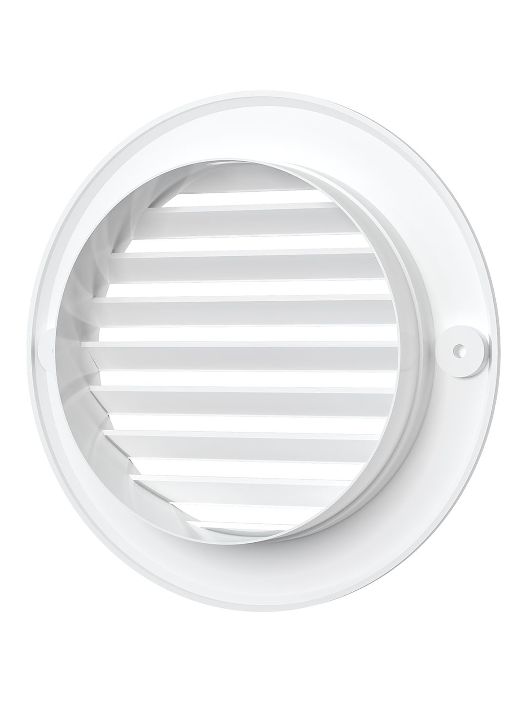 Решетка вентиляционная РК фланец D100 D136 пластик ERA 10РК