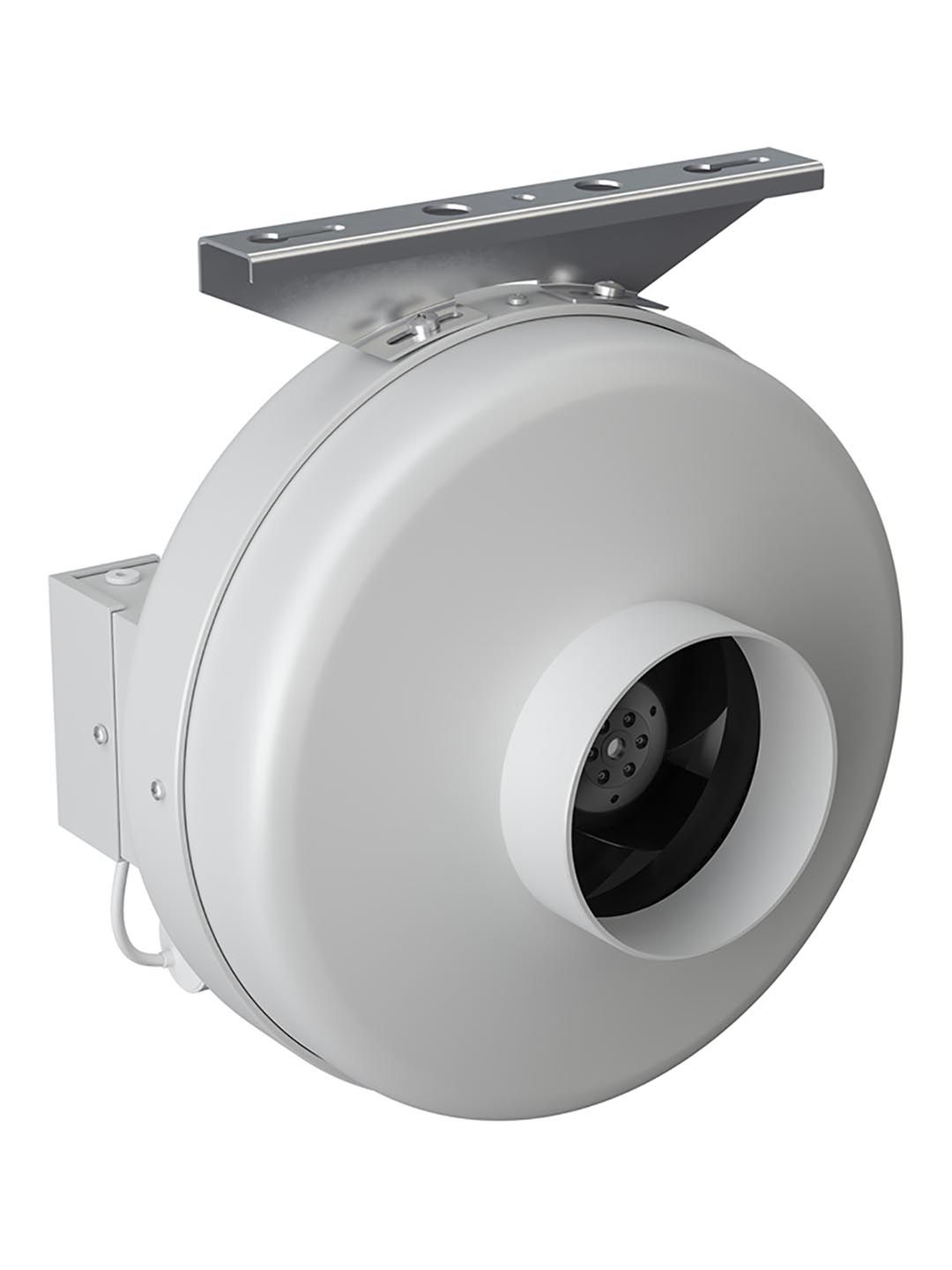 Вентилятор канальный D100 CYCLONE центробежный пластиковый корпус ERA PRO