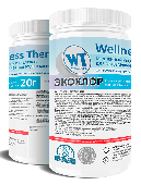 ЭКОХЛОР медленный хлор в таблетках для оббезараживания воды в бассейнах 20г. (1кг)