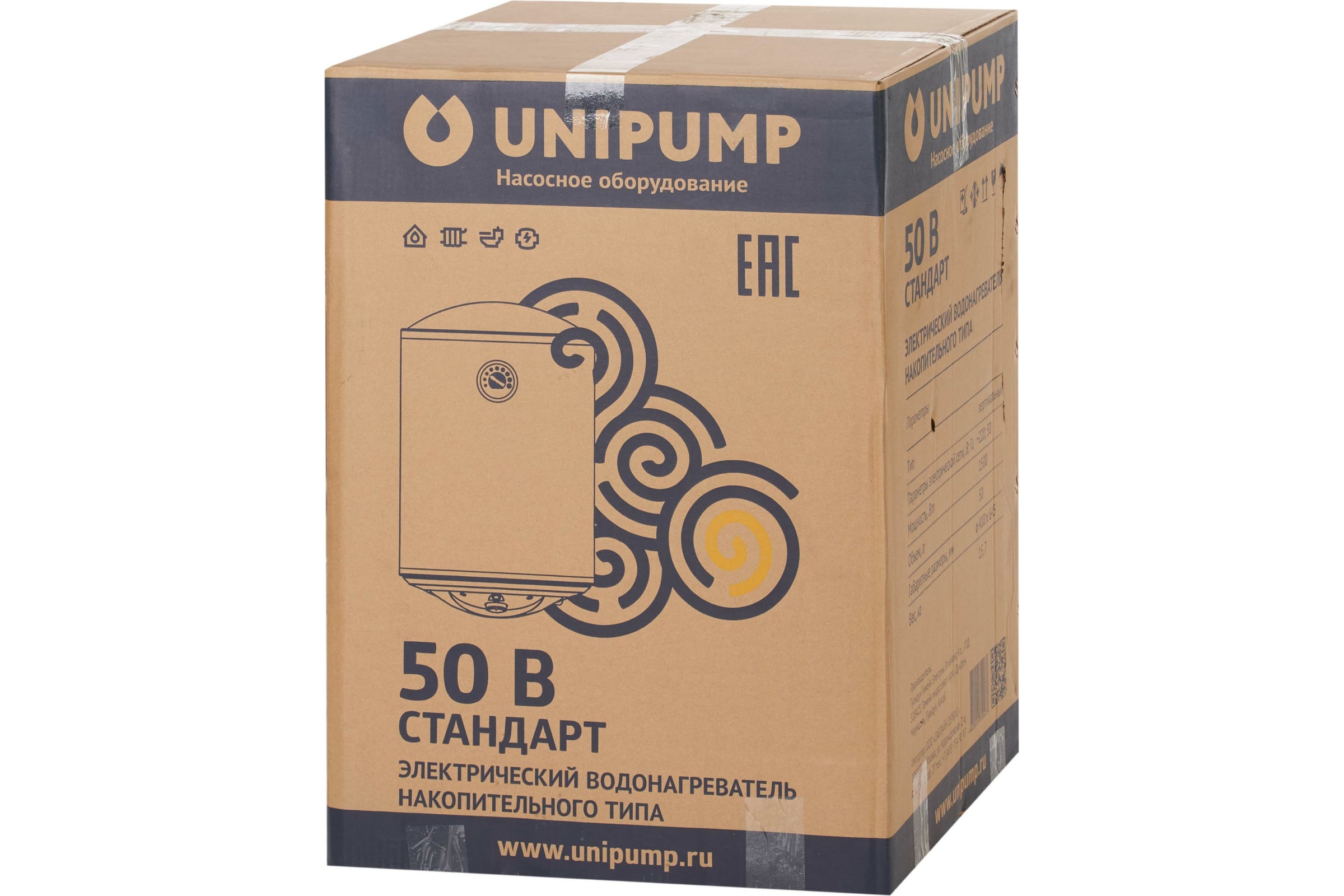 Водонагреватель накопительного типа СТАНДАРТ 50В UNIPUMP 38591
